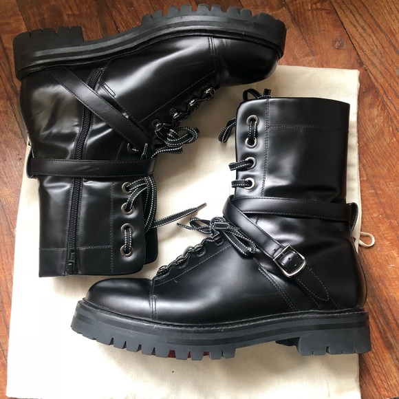 valentino combat boots sale